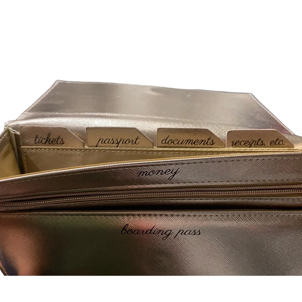 Elegant Gold‎ Metallic Wallet